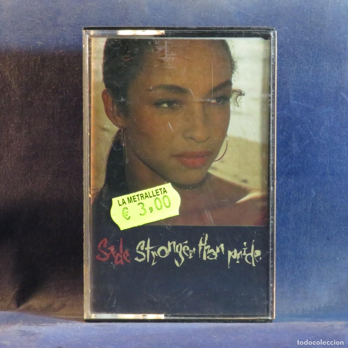 Casetes antiguos: SADE - STRONGER THAN PRIDE - CASETE