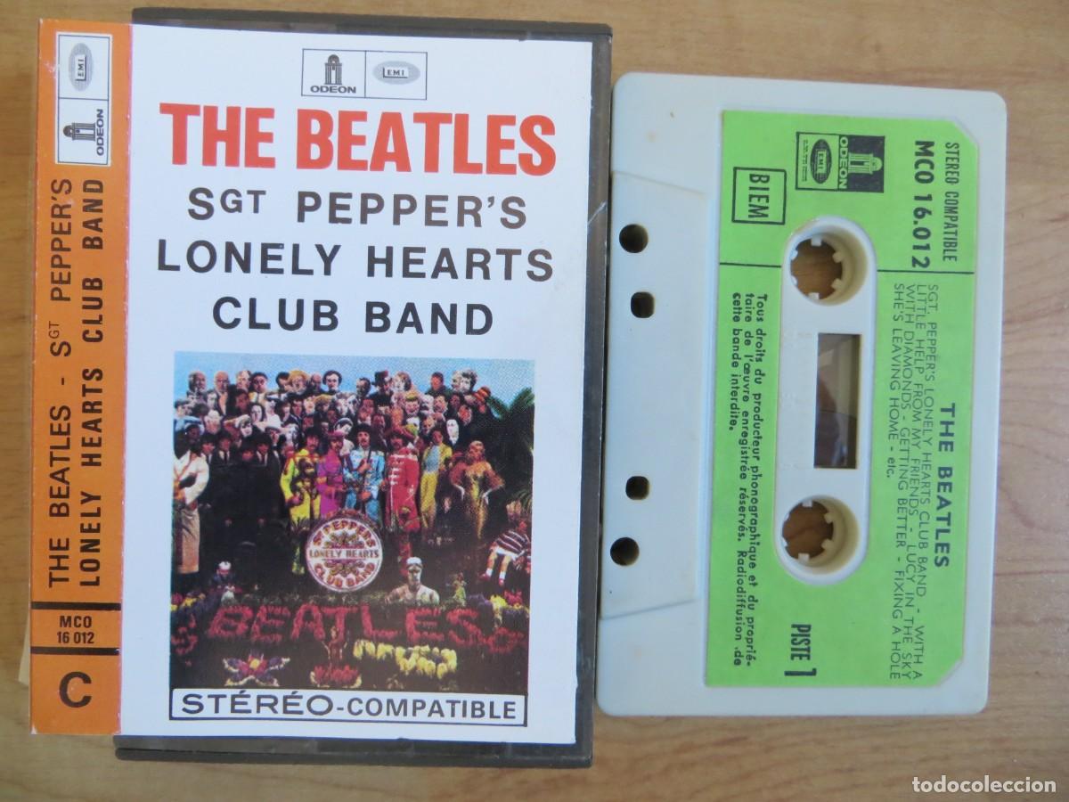 Casetes antiguos: The Beatles - Sgt. Pepper's Lonely Hearts Club Band (Cass, Album) FRANCE