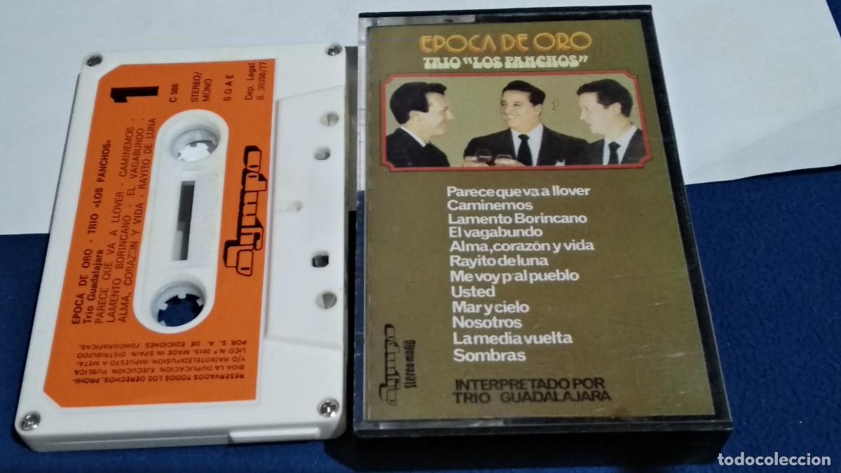 Casetes antiguos: TRIO GUADALAJARA / EPOCA DE ORO TRIO LOS PANCHOS - 1977 OLIMPO - CASETE CINTA CASSETTE