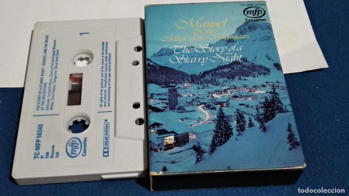 Casetes antiguos: Manuel & The Music Of The Mountains &ndash; The Story Of A Starry Night-1977 MFP EMI-CASETE CINTA CASSETTE