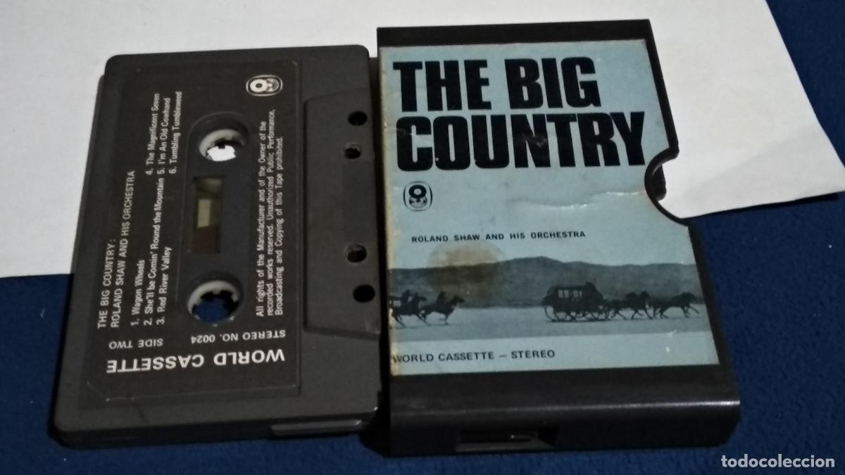 Casetes antiguos: Roland Shaw And His Orchestra &ndash; The Big Country - 1970 World Cassette Club CASETE CINTA CASSETTE
