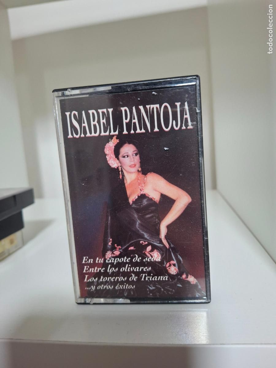 Casetes antiguos: casette caset isabel pantoja en mi capote de seda garlochi