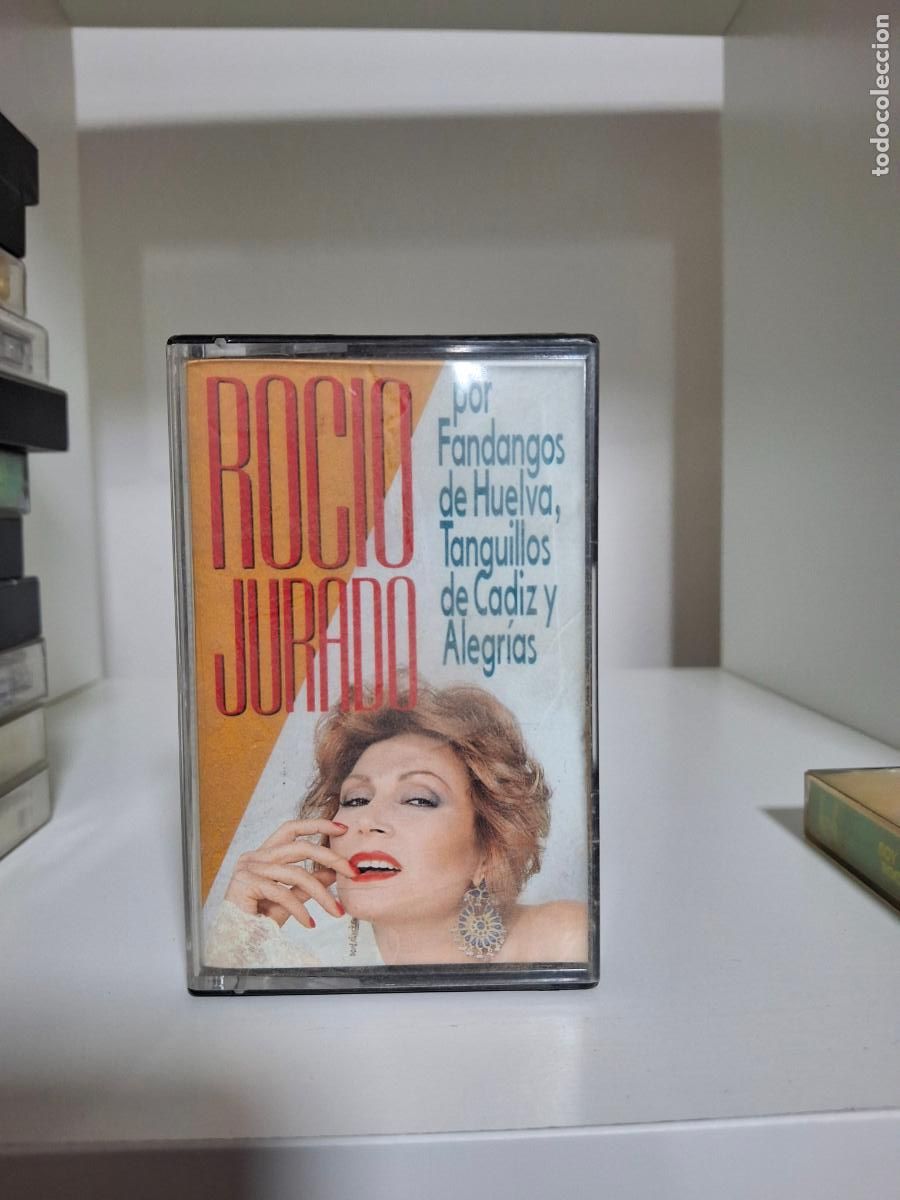Casetes antiguos: casette caset rocio jurado fandangos de huelva tanguillos de cadiz alegrias
