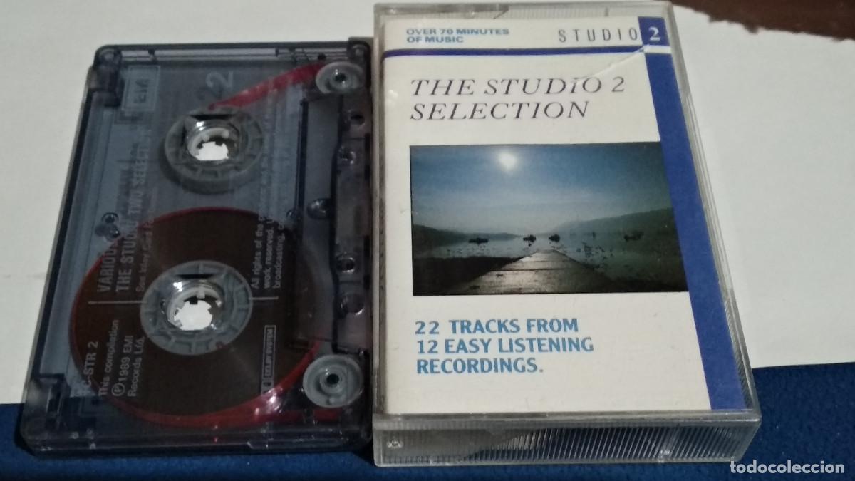 Casetes antiguos: THE STUDIO 2 SELECTION 1989 EMI 22 TRACKS FROM 12 EASY LISTENING RECORDINGS 1989 EMICASETE CASSETTE