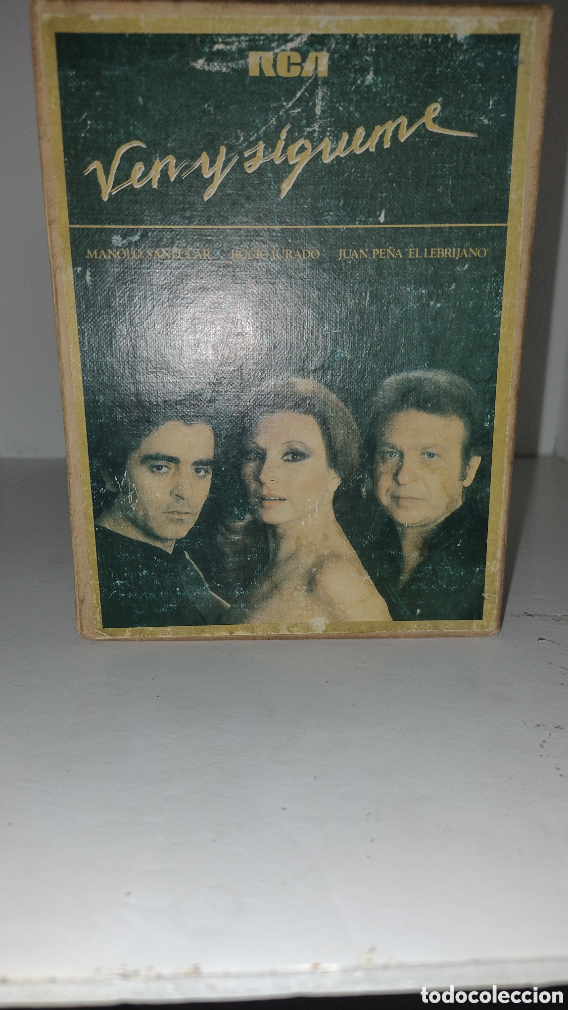 Casetes antiguos: Doble cassette ven y s&iacute;gueme Manolo Sanl&uacute;car Roc&iacute;o jurado Juan Pe&ntilde;a El Lebrijano