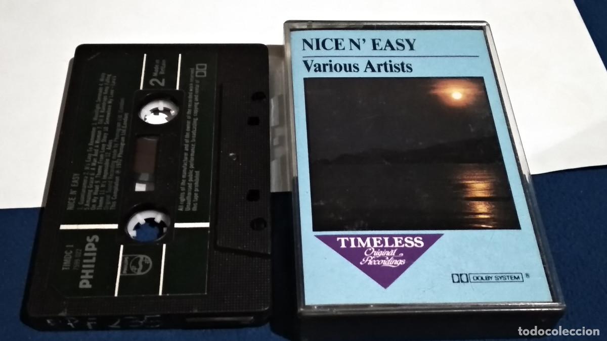 Casetes antiguos: NICE N&acute;EASY / VARIOS ARTISTAS VER 24 TEMAS - 1972 PHILIPS POLYGRAM CASETE CINTA CASSETTE