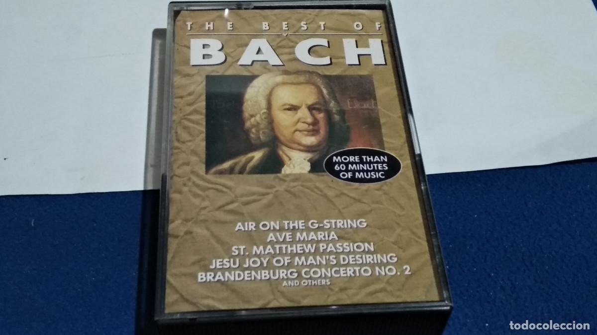 Casetes antiguos: THE BEST OF BACH - 1990 MCR CLASSIC CASETE CINTA CASSETTE NUEVA