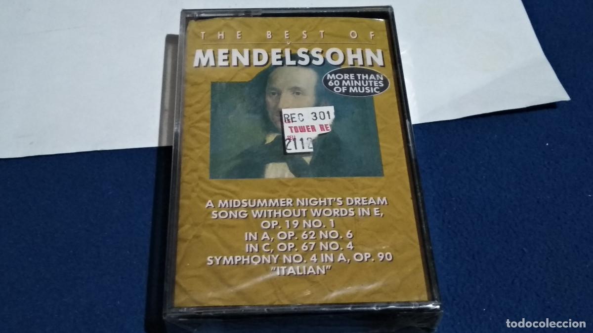Casetes antiguos: THE BEST OF MENDELSSOHN - 1990 MCR CLASSIC CASETE CINTA CASSETTE NUEVA PRECINTADA
