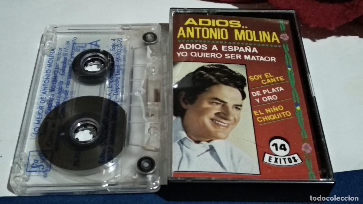 Casetes antiguos: ADIOS.. ANTONIO MOLINA / 14 &Eacute;XITOS ORIGINALES - 1992 STYLO RECORDS CASETE CINTA CASSETTE