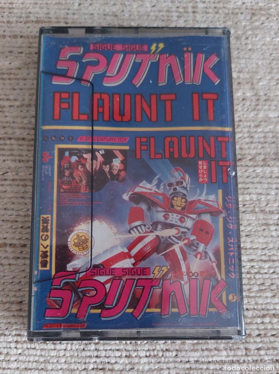 Casetes antiguos: Cassette &rdquo;Flaunt It&rdquo; de Sigue Sigue Sputnik