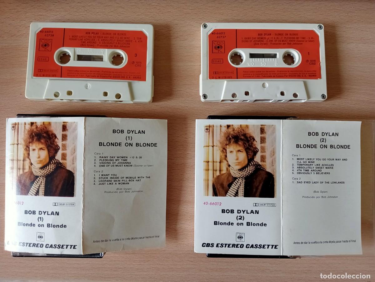 Casetes antiguos: 2 Casetes de Bob Dylan