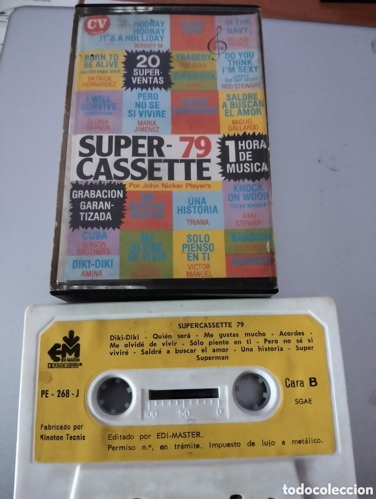 Casetes antiguos: SUPER -CASSETTE 79 CASETE