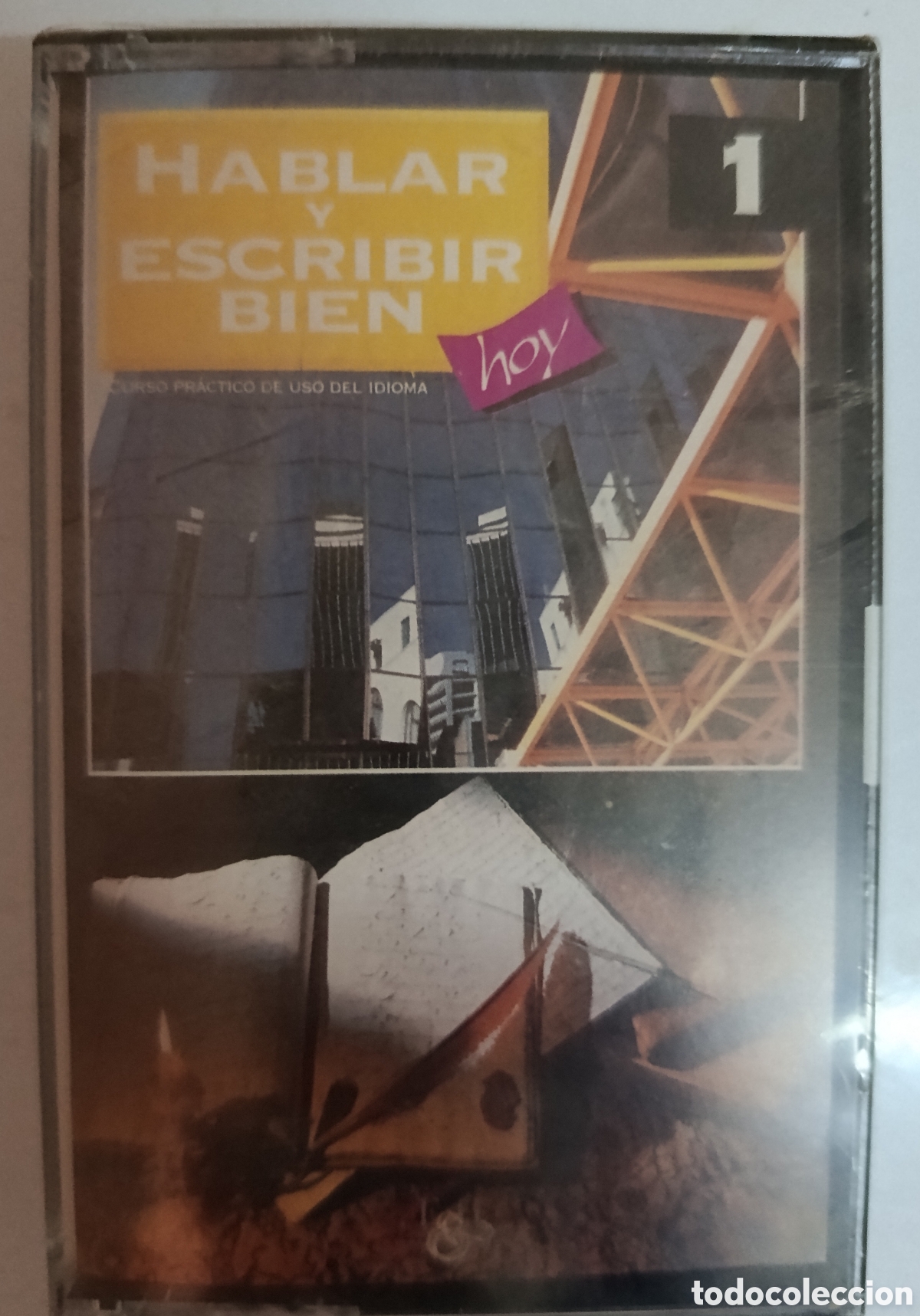 Casetes antiguos: Casete hablar y escribir bien, n&uacute;mero 1, precintado