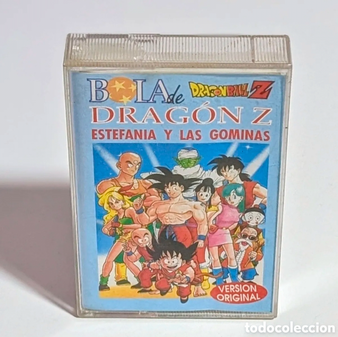 Casetes antiguos: Cinta cassette Dragon Ball. Estefania y las Gominas. Bola de Dragon