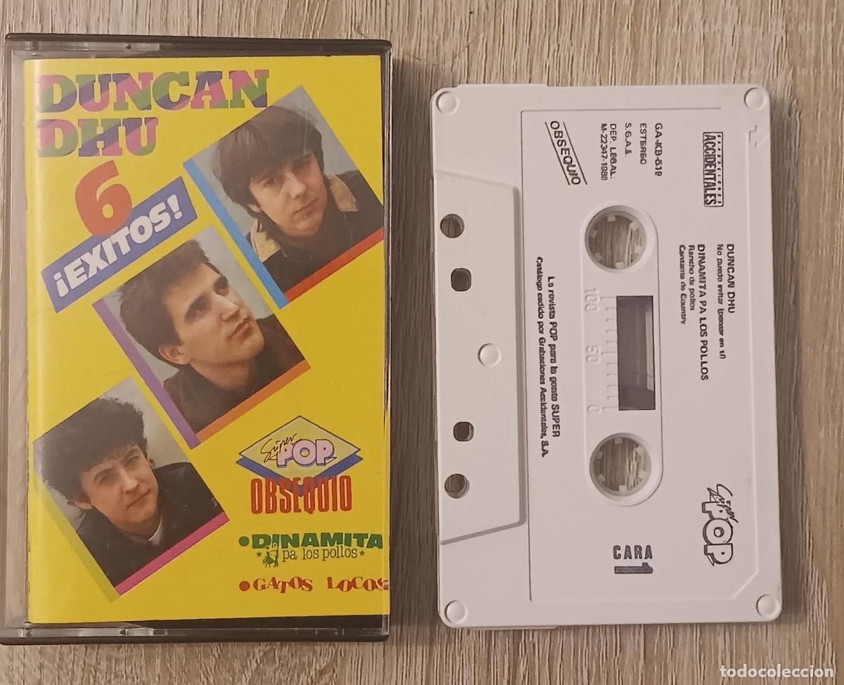Casetes antiguos: CASSETTE CASETE CINTA DUNCAN DHU GATOS LOCOS DINAMITA PA LOS POLLOS PROMOCION REVISTA SUPER POP