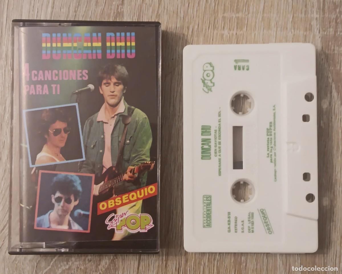 Casetes antiguos: CASSETTE CASETE CINTA DUNCAN DHU PROMOCION REVISTA SUPER POP