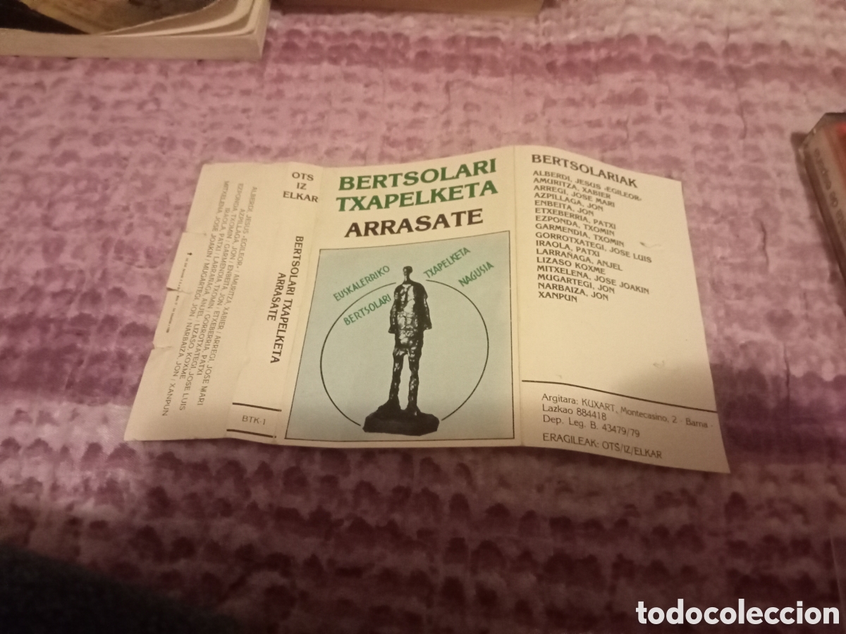 Casetes antiguos: Bertsolari txapelketa Arrasate - Foto 2