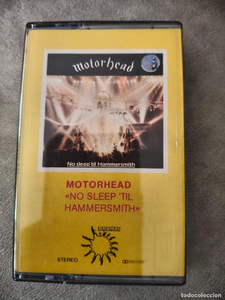 Casetes antiguos: Motorhead. No Sleep Til Hammersmith. - Foto 1