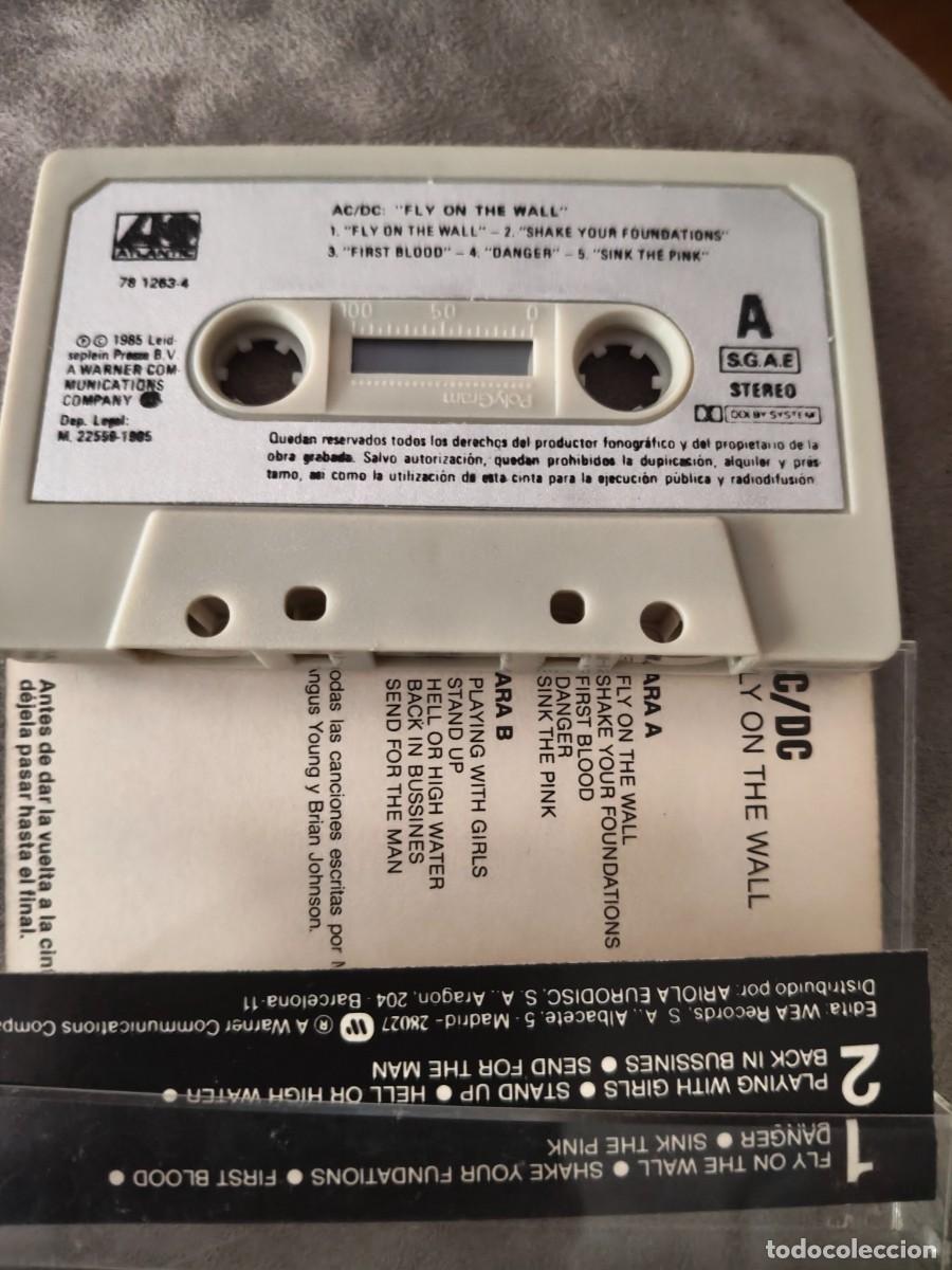 Casetes antiguos: AC DC. Fly on the Wall - Foto 2
