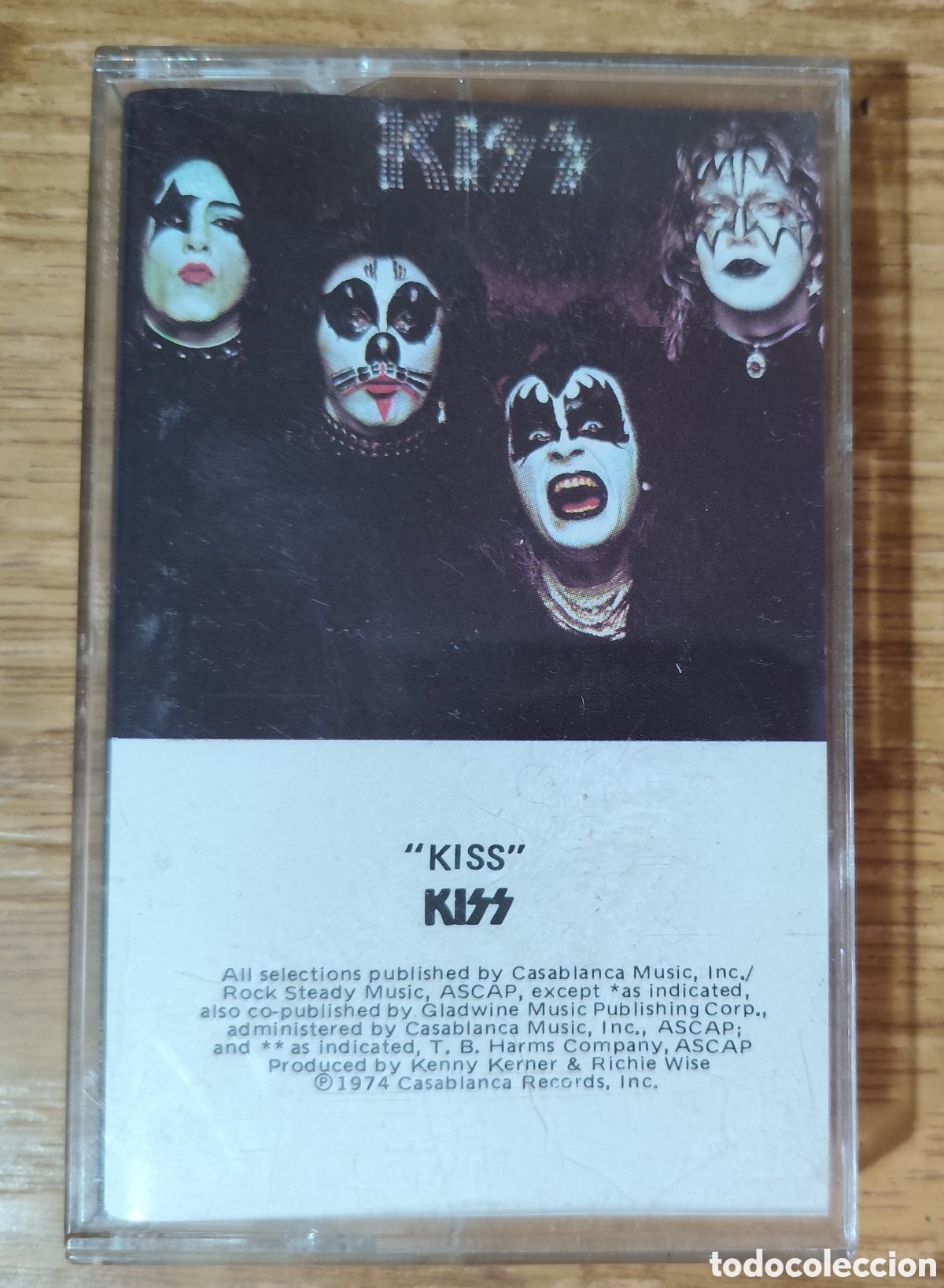 Cassetes antigas: Cassette Kiss - Kiss (1974) ed. americana