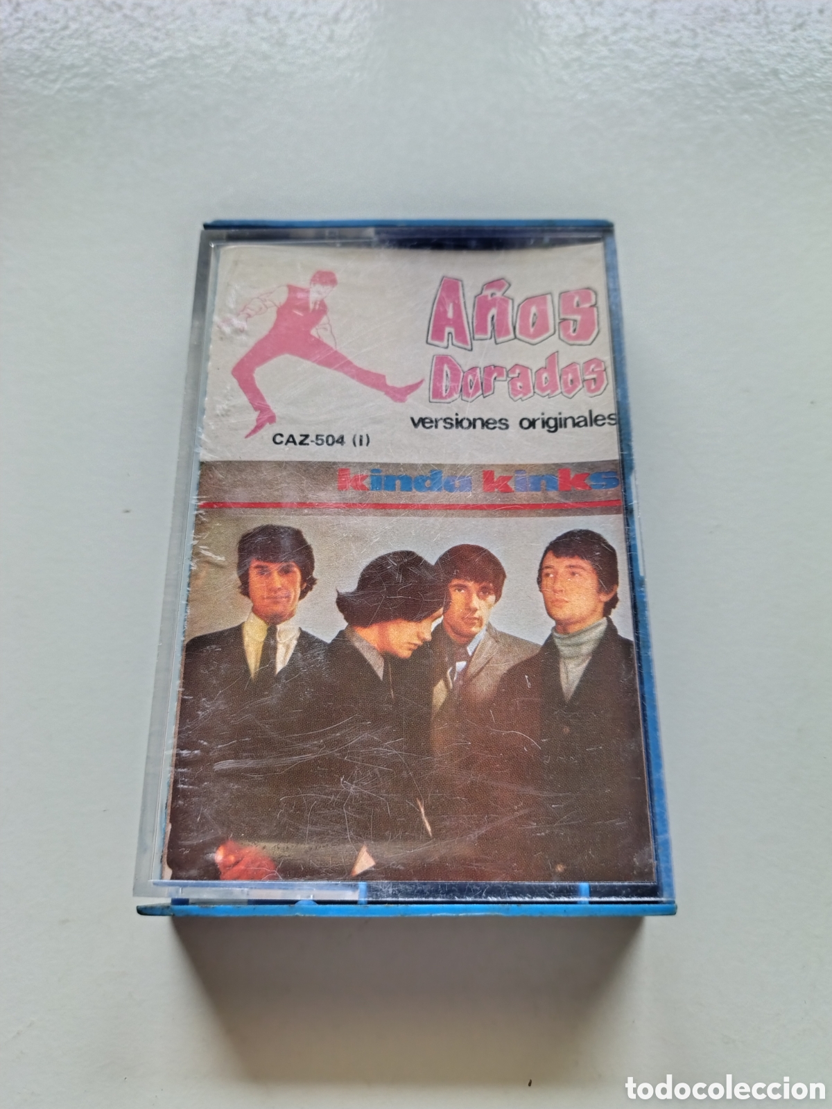 Casetes antiguos: THE KINKS Kinda KINKS ( 1965 ZAFIRO A&Ntilde;OS DORADOS 1981 )