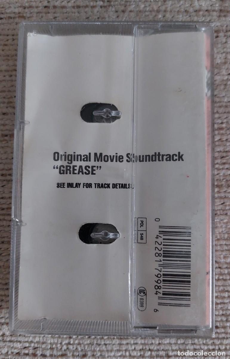 Casetes antiguos: Cassette original de la banda sonora de Grease - Foto 2