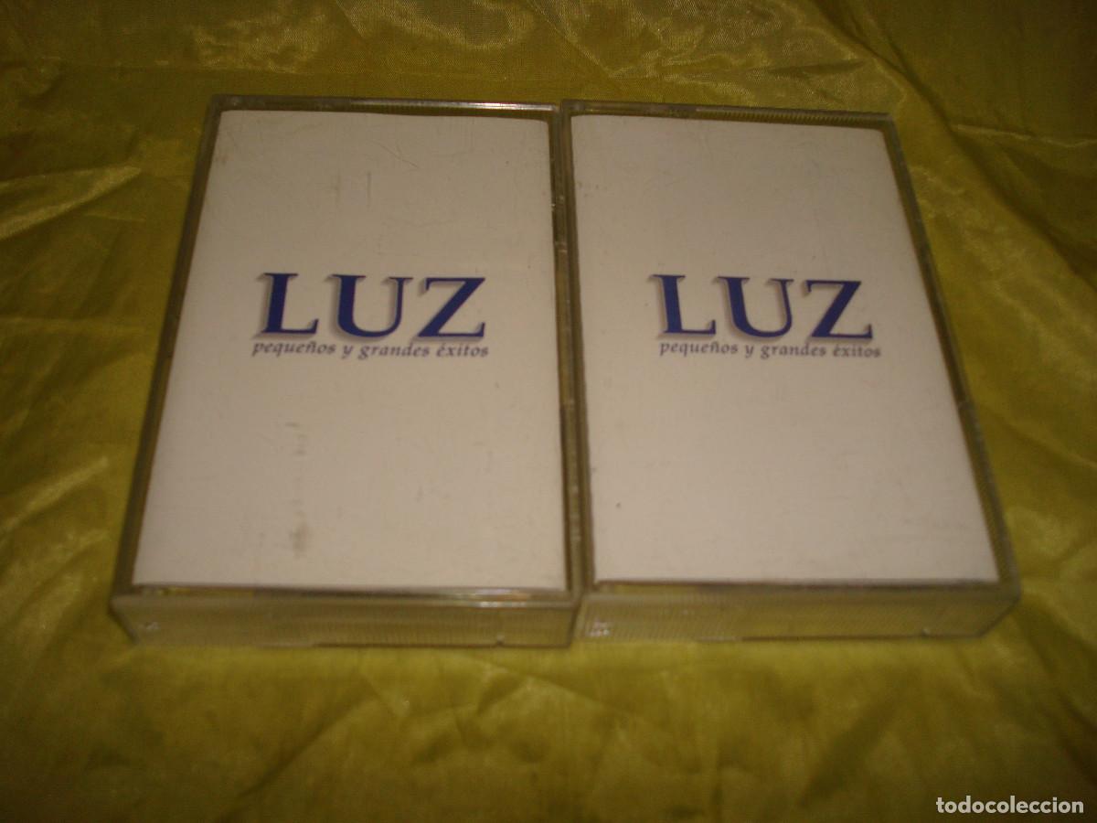 Casetes antiguos: LUZ. PEQUE&Ntilde;OS Y GRANDES EXITOS. HISPAVOX, 1996. 2 CASETE&acute;S(#)
