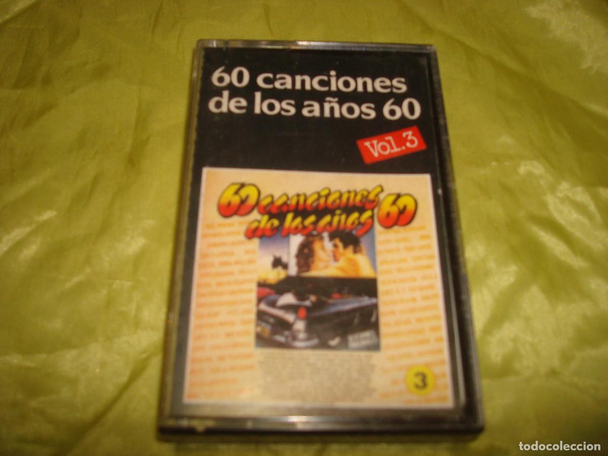 Casetes antiguos: 60 CANCIONES DE LOS A&Ntilde;OS 60. VOL. 3. LOS GRITOS, PLATTERS, ...PERFIL, 1987. CASETE