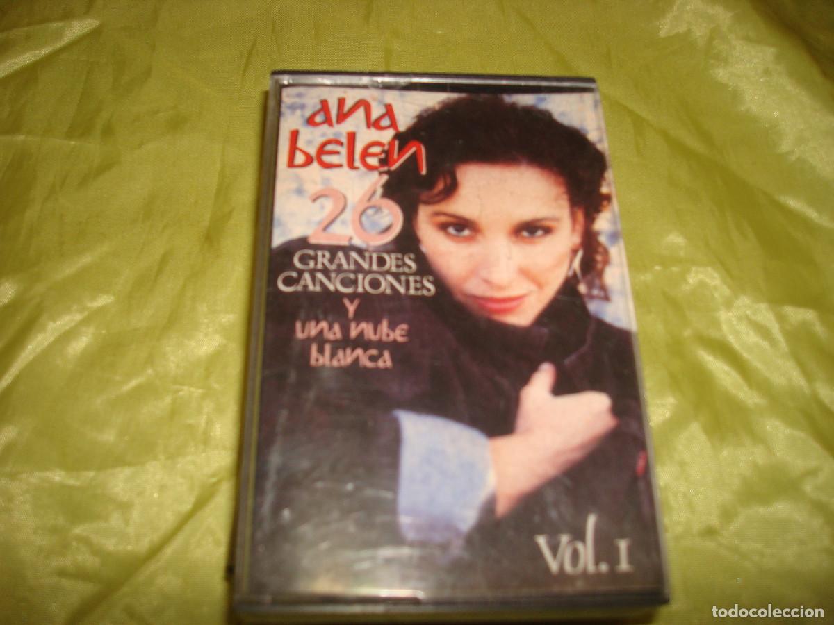 Casetes antiguos: ANA BELEN. 26 GRANDES CANCIONES Y UNA NUBE BLANCA. VOL. 1. CBS, 1989. CASETE
