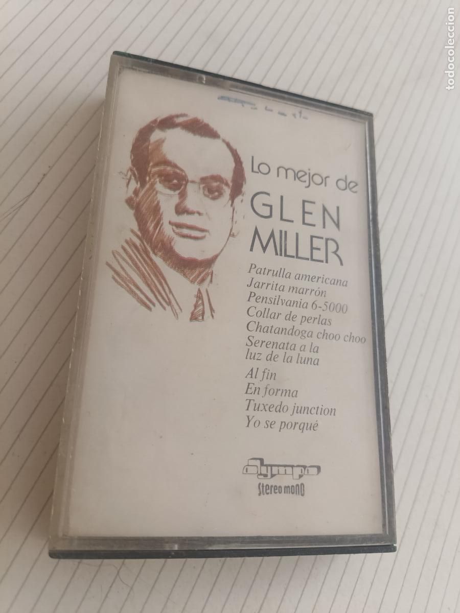 Casetes antiguos: CASETE CINTA CASSETTE ( LO MEJOR DE GLEN MILLER ) 1974 OLIMPO