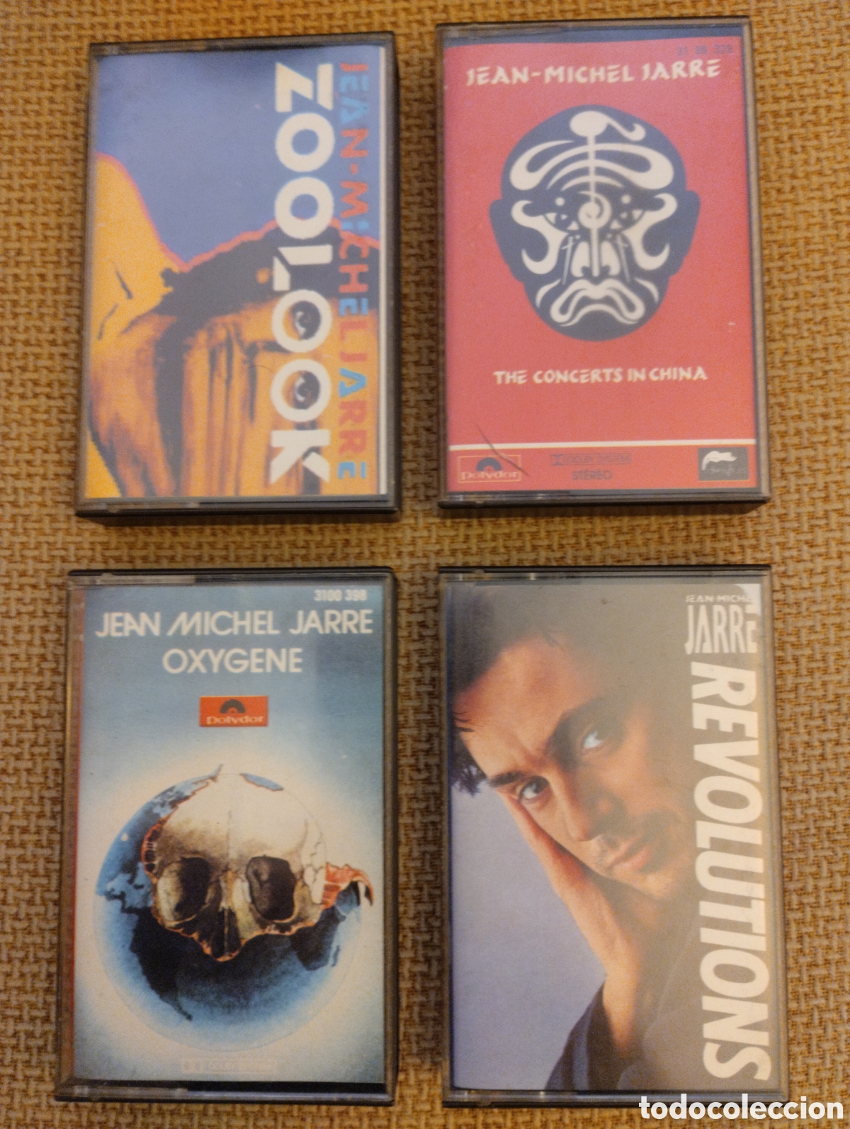 Casetes antiguos: Lote de cintas de casete Jean Michel Jarre