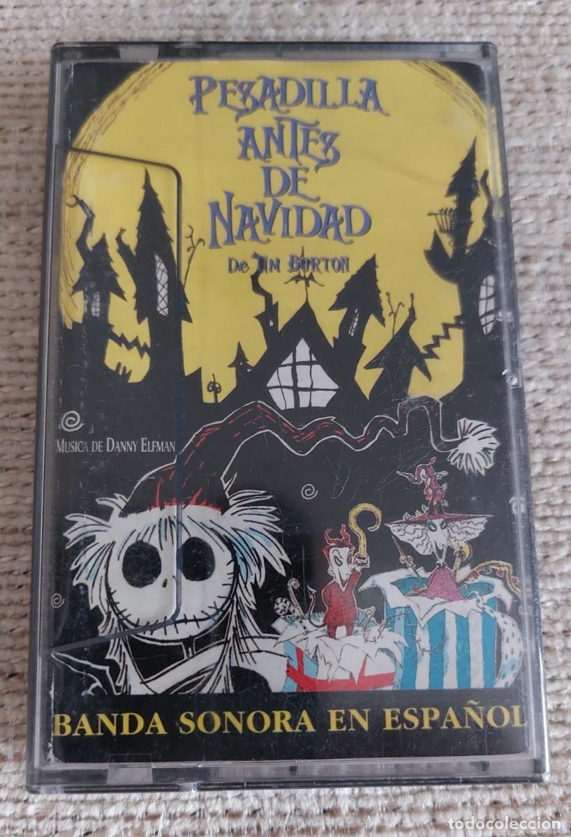 Casetes antiguos: Cassette de la BSO Pesadilla antes de Navidad