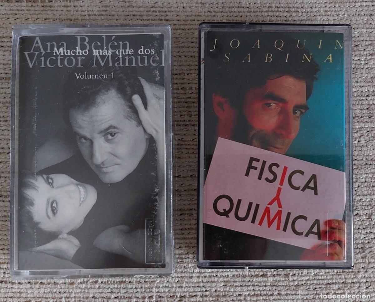 Casetes antiguos: Dos cassettes de Sabina y Ana Bel&eacute;n y V&iacute;ctor Manuel