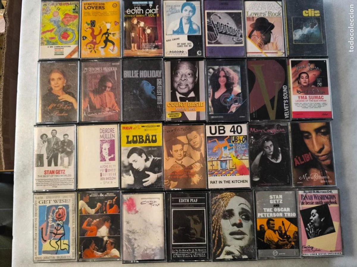 Cassette antiche: 28 CASSETTES DE COLECCION A&Ntilde;OS 60, 70, 80, 90, POP ROC CANTAUTORES ETC