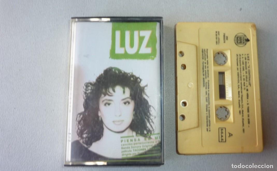 Casetes antiguos: LUZ CASAL // A CONTRALUZ // 1991 // CASETE