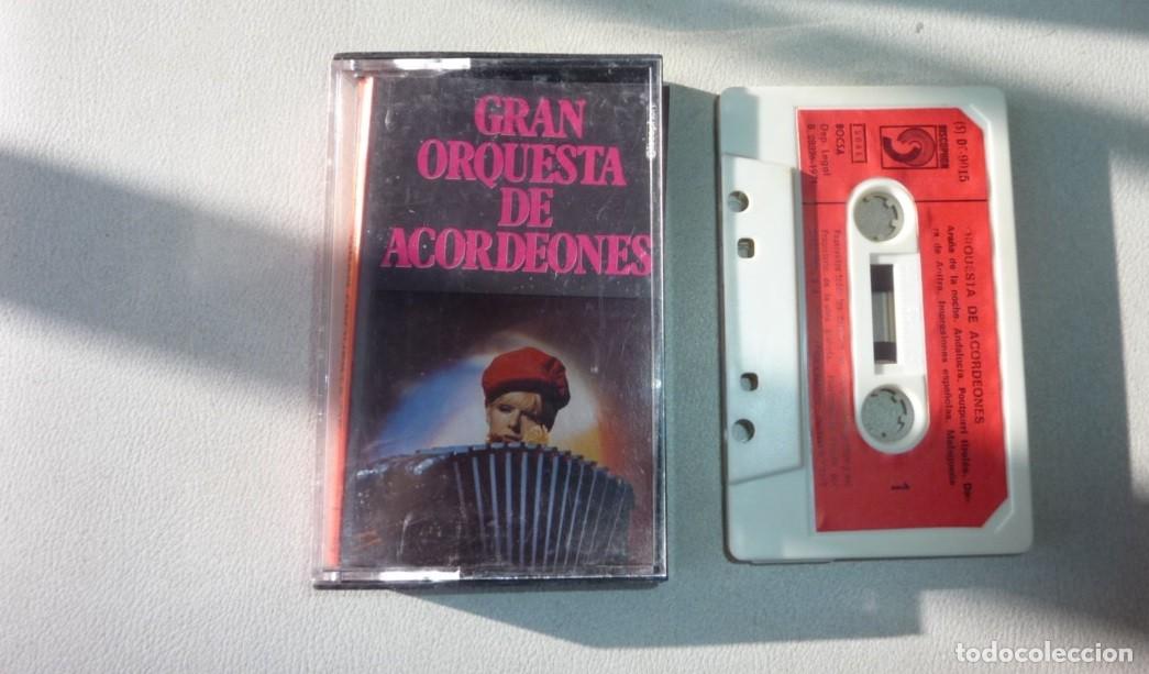 Casetes antiguos: GRAN ORQUESTA DE ACORDEONES //DIRECTOR MAX ADLER // 1971 // CASETE