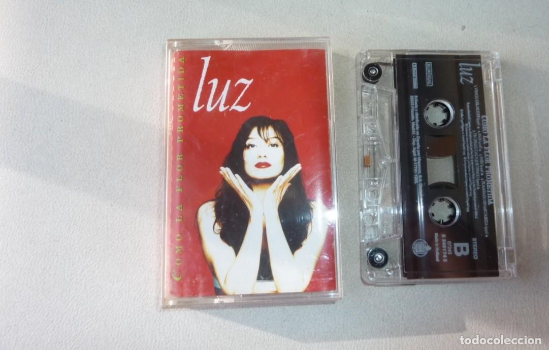 Casetes antiguos: LUZ CASAL // COMO LA FLOR PROMETIDA //1995 // CASETE