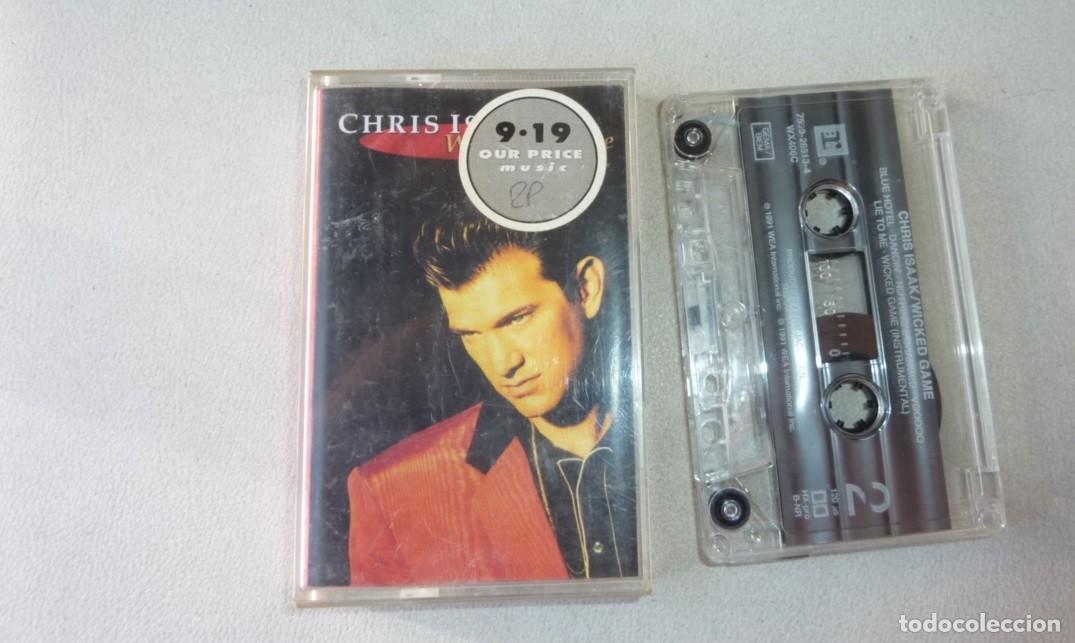 Casetes antiguos: CHRIS ISAAK // WICKED GAME // 1991 // CASETE