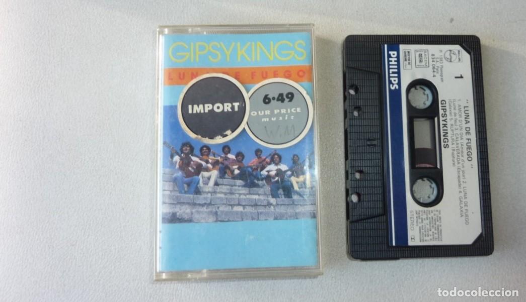 Casetes antiguos: GIPSY KINGS // LUNA DE FUEGO // MADE IN FRANCE // 1983// CASETE
