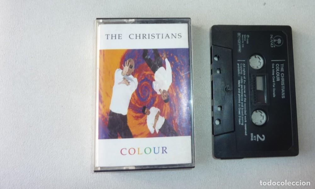 Casetes antiguos: THE CHRISTIANS // COLOUR // MADEN ENGLAND // 1990 // CASETE