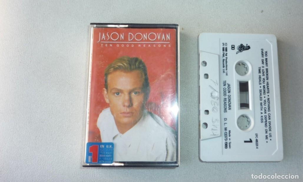 Casetes antiguos: JASON DONOVAN // TEN COOD REASONS // 1989// CASETE