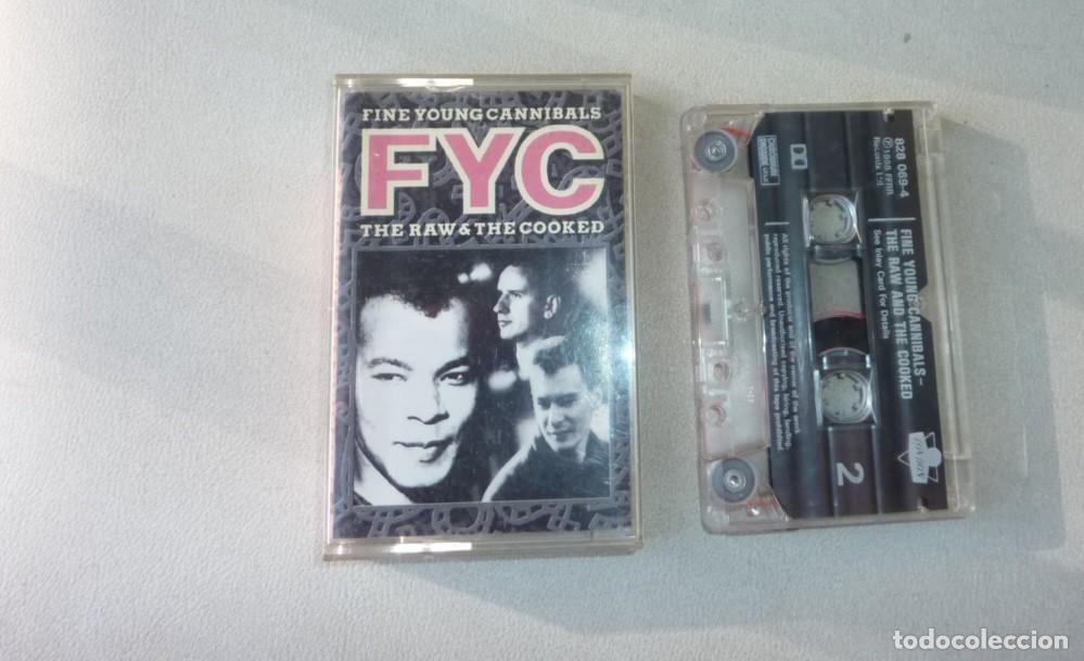 Casetes antiguos: FINE YOUNG CANNIBALS // THE RAW AND THE COOKED // 1988 // CASETE