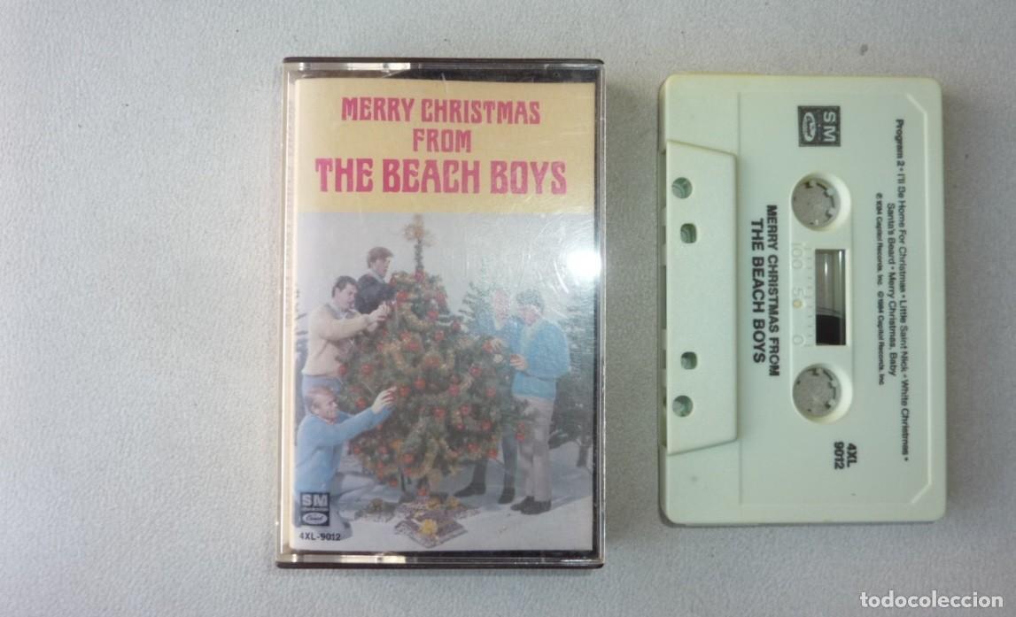 Casetes antiguos: THE BEACH BOYS // MERRY CHRISTMAS FROM // EDICION USA // 1984// CASETE