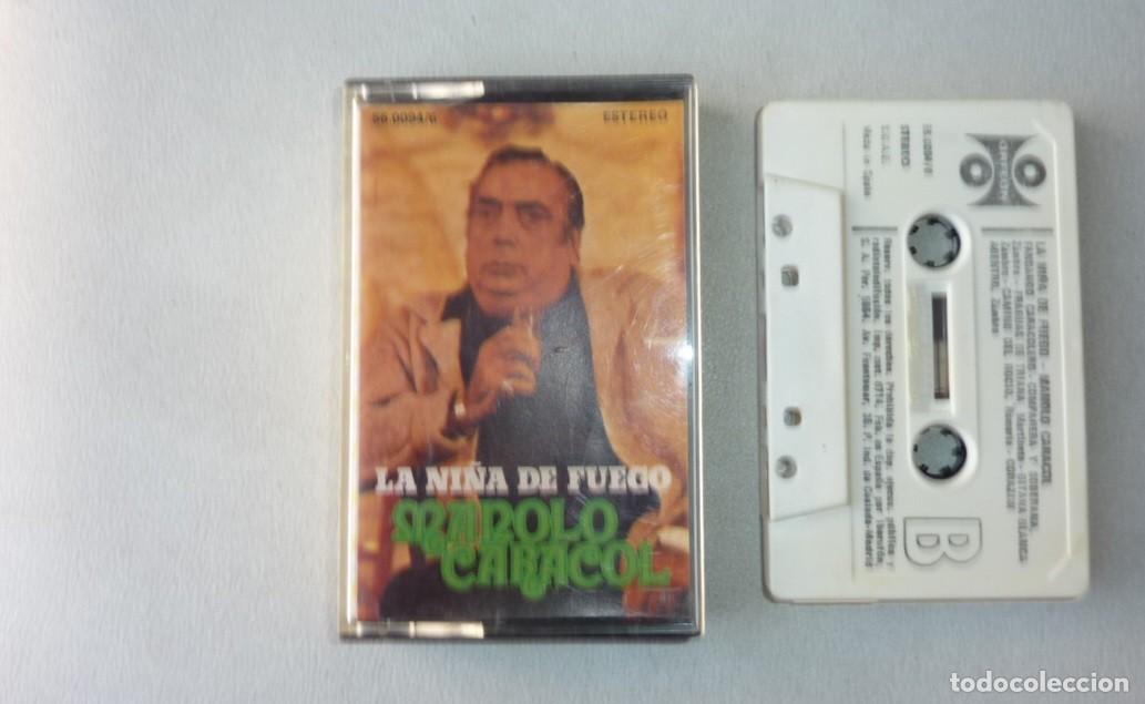 Casetes antiguos: MANOLO CARACOL // LA NI&Ntilde;A DE FUEGO // 1972 // CASETE