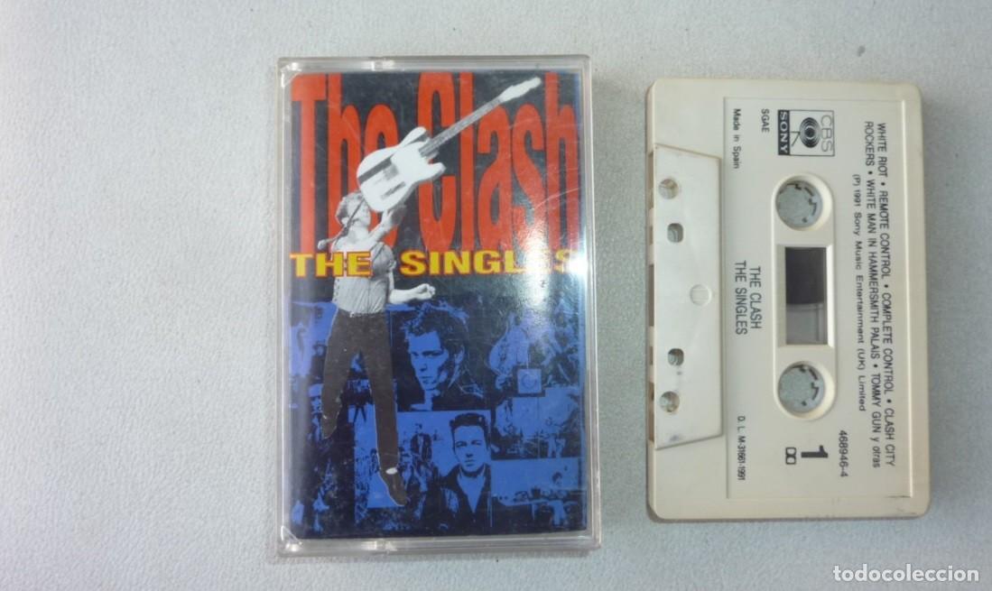 Casetes antiguos: THE CLASH // THE SINGLES // 1991 // CASETE