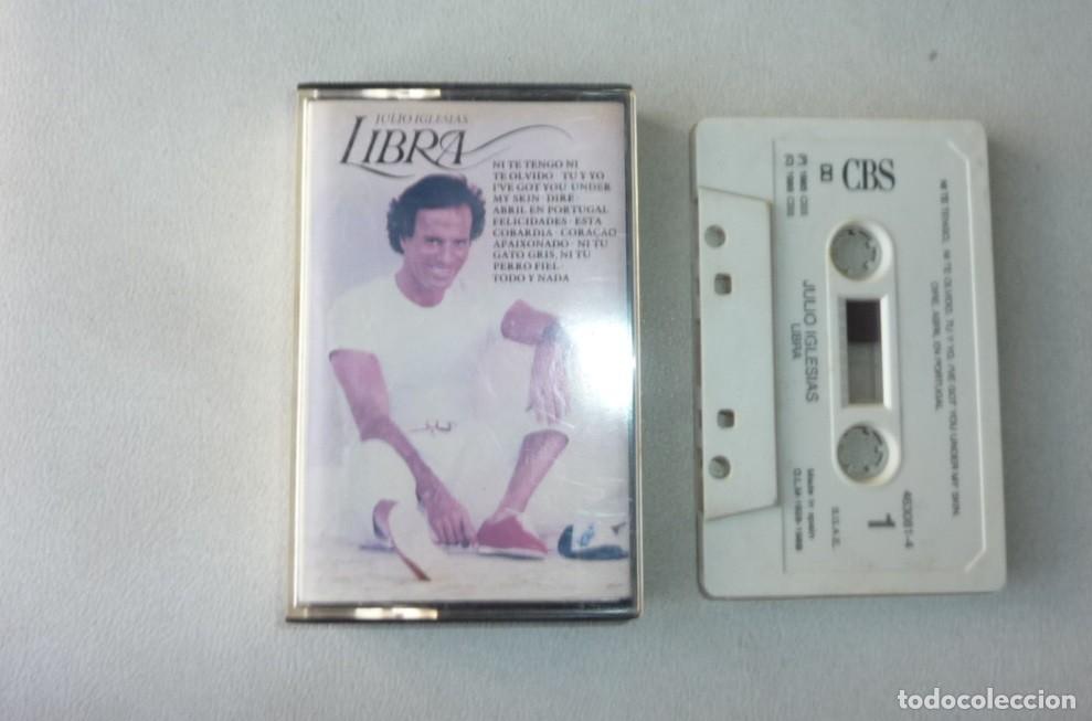 Casetes antiguos: JULIO IGLESIAS // LIBRA // 1989 // CASETE