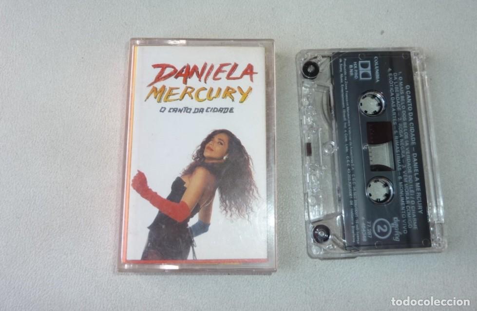 Casetes antiguos: DANIELA MERCURY // O CANTO DA CIDADE // MADE IN BRASIL // CASETE