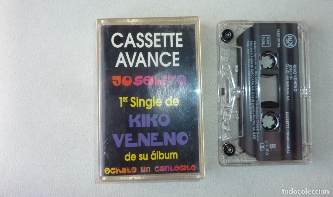 Casetes antiguos: KIKO VENENO // JOSELITO // CASETE PROMOCIONAL SOLO ESTA CANCION // 1992 // CASETE
