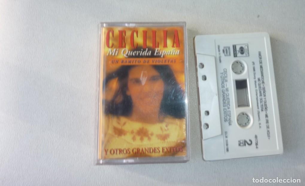 Casetes antiguos: CECILIA // MI QUERIDA ESPA&Ntilde;A+OTRAS // 1995 // CASETE