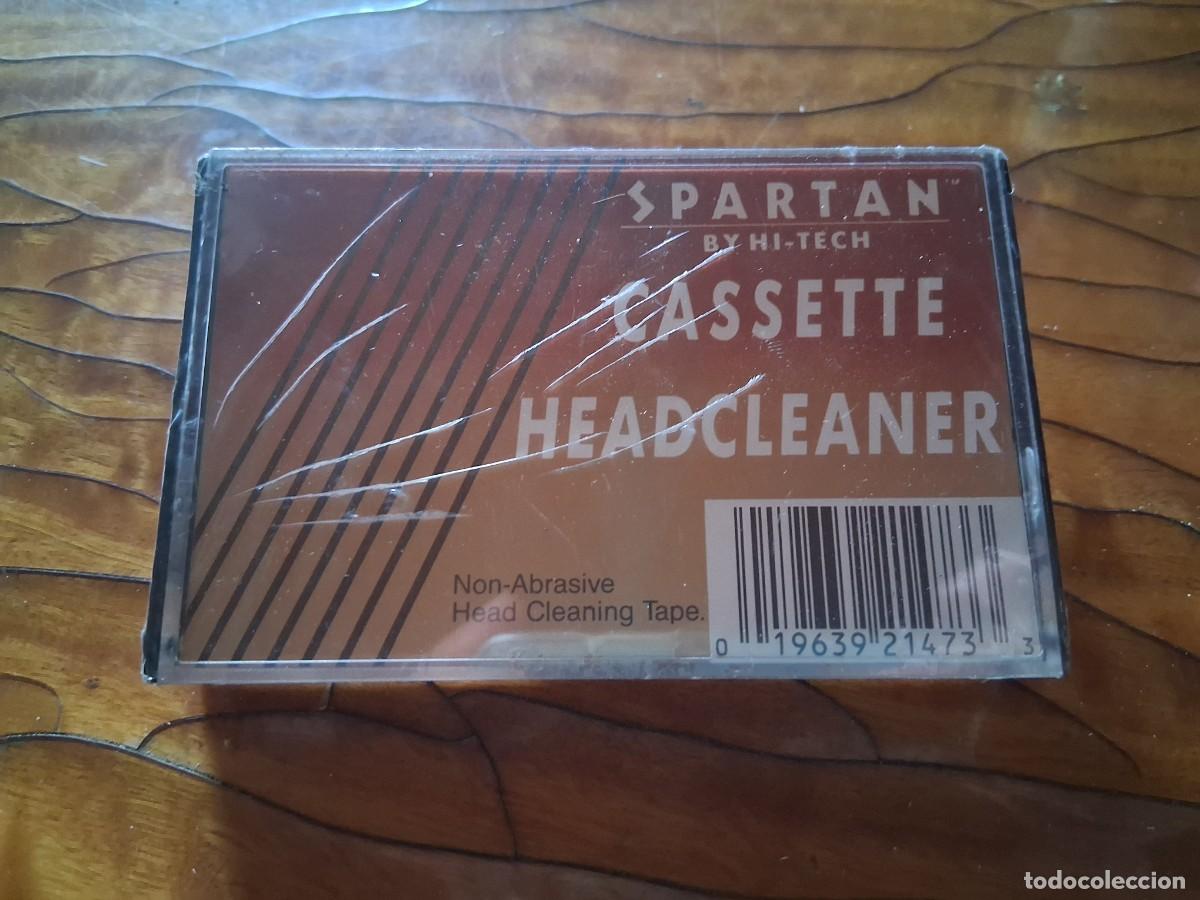 Casetes antiguos: Limpiador cabezales Spartan by Hi-Tech para la suciedad polvo de los reproductores grabadoras casete
